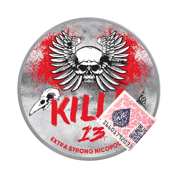 KILLA 13 – Никотиновые подушечки со вкусом энергетика | Доставка по Таиланду